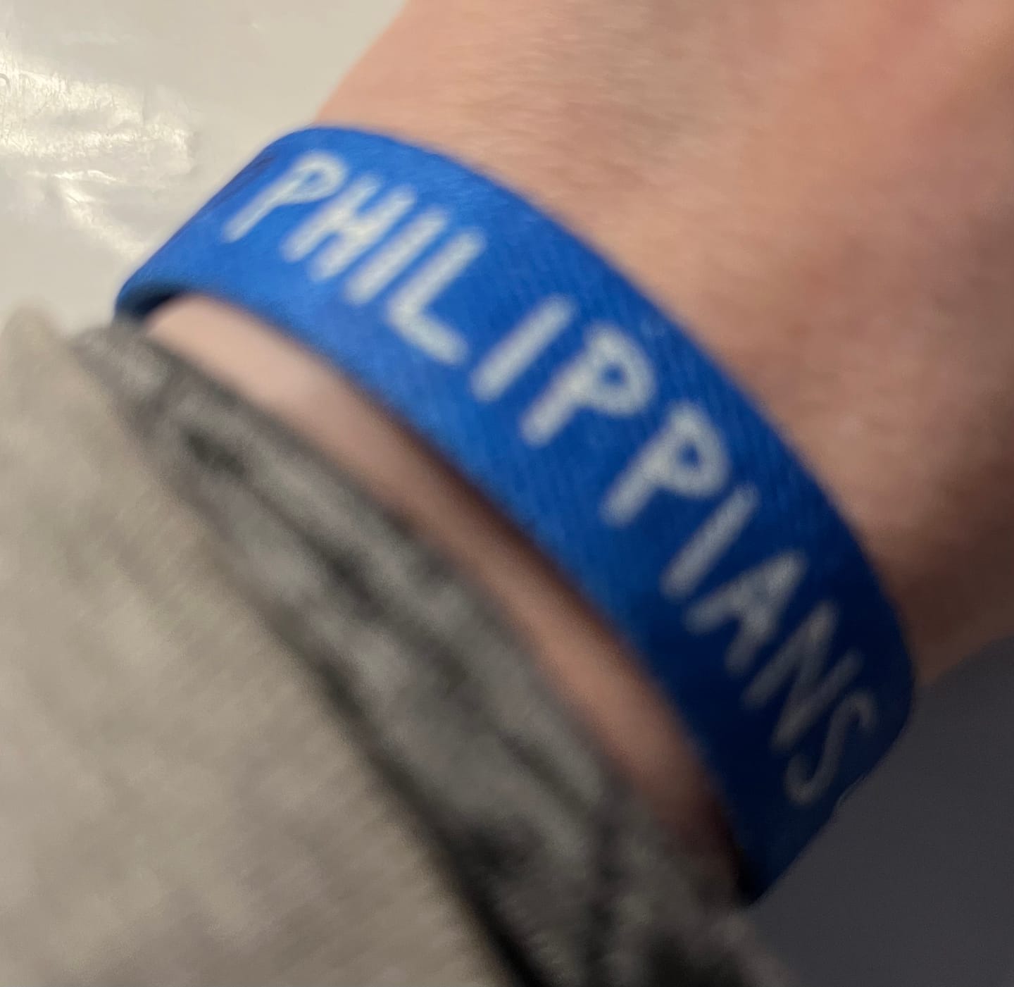 Customer photo review of THE PRAYER WRISTBAND