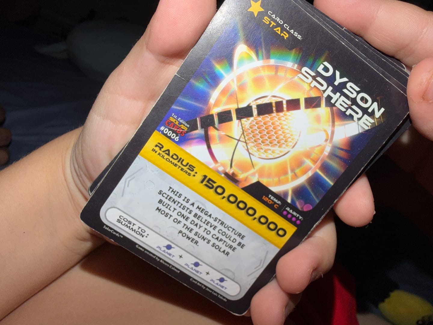 Customer photo review of SolarCards Booster Pack 🚀