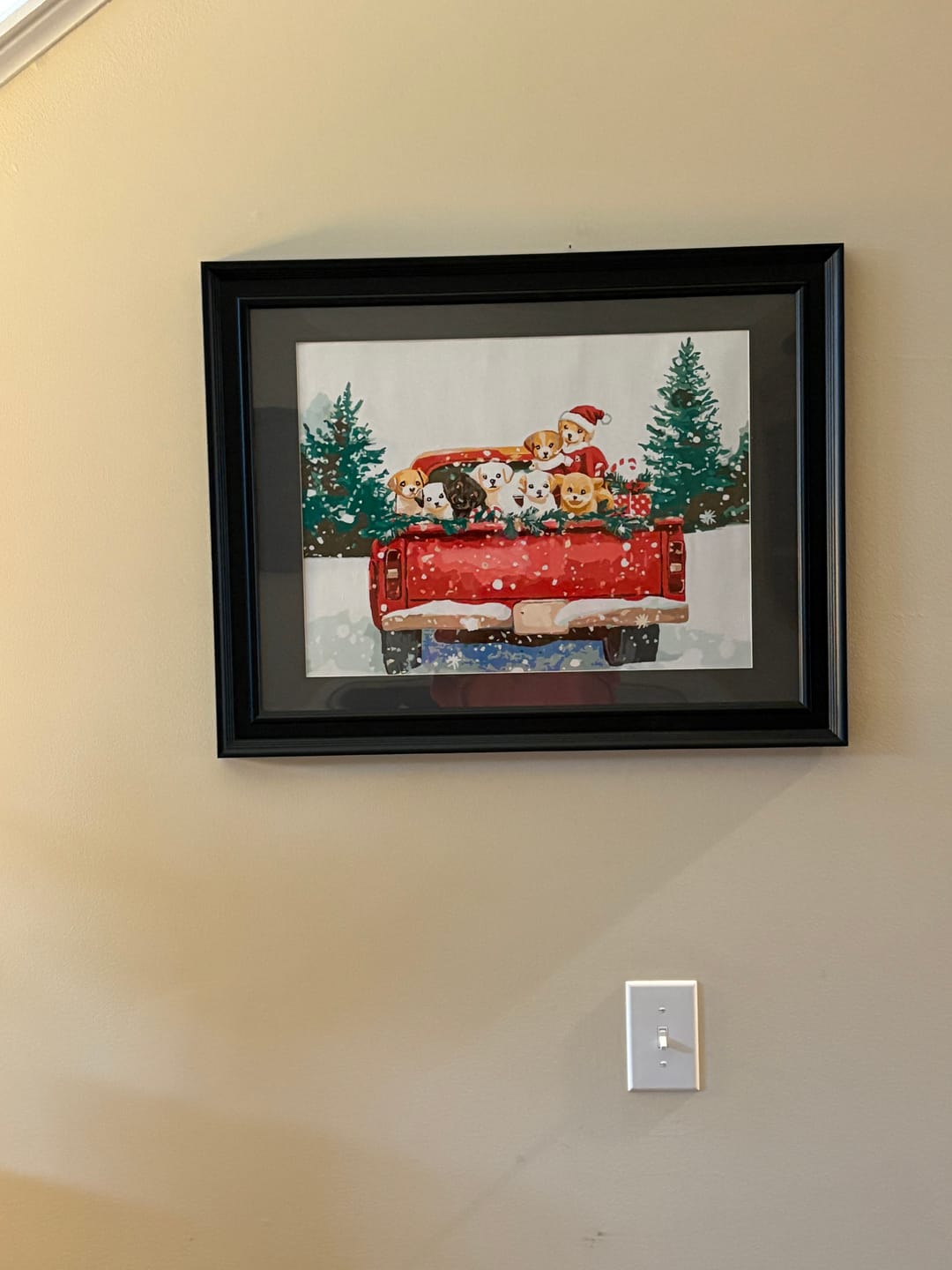 Customer photo review of Puppy Christmas Delivery
