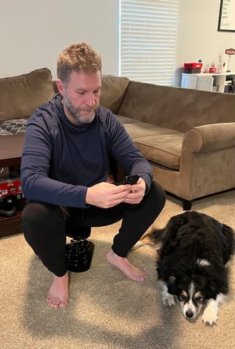 Customer photo review of Hunkerin Stool