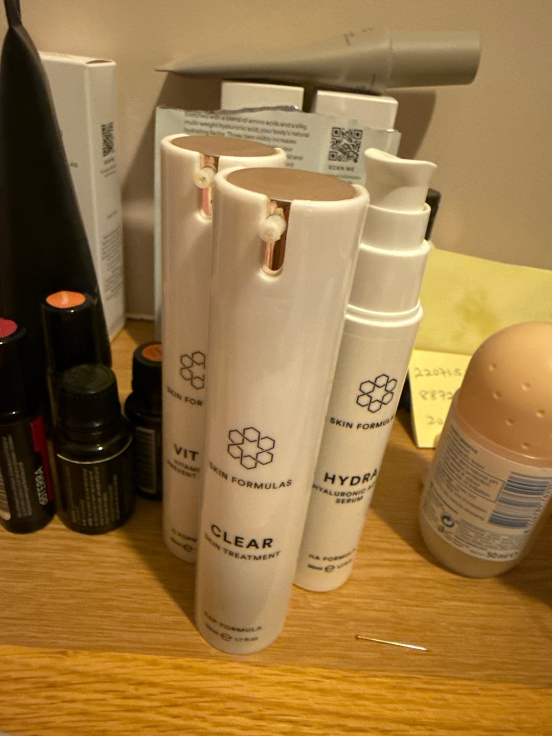 Customer photo review of Clear · Skin Treatment – ZAP Formula - 50ml