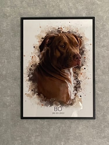 Customer photo review of Waterverf Portret