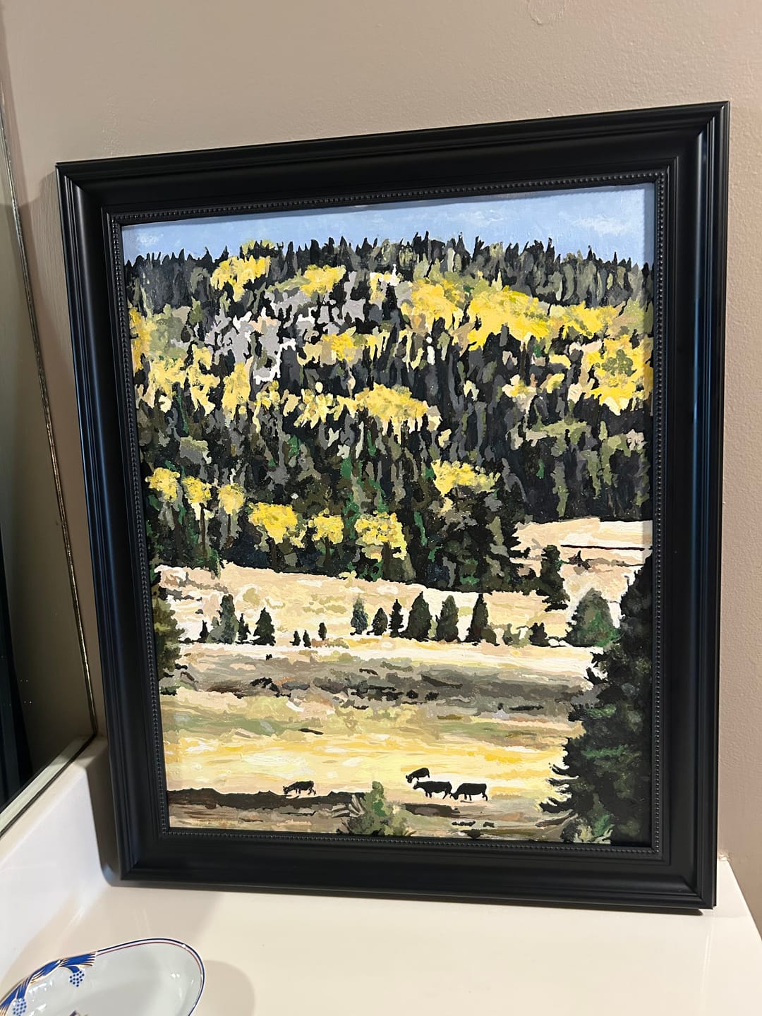 Customer photo review of Paint by Numbers Custom Kit