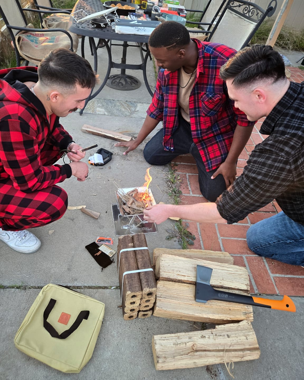 Customer photo review of Flatpack Grill, Stove, & Pit [BLACK FRIDAY SALE]