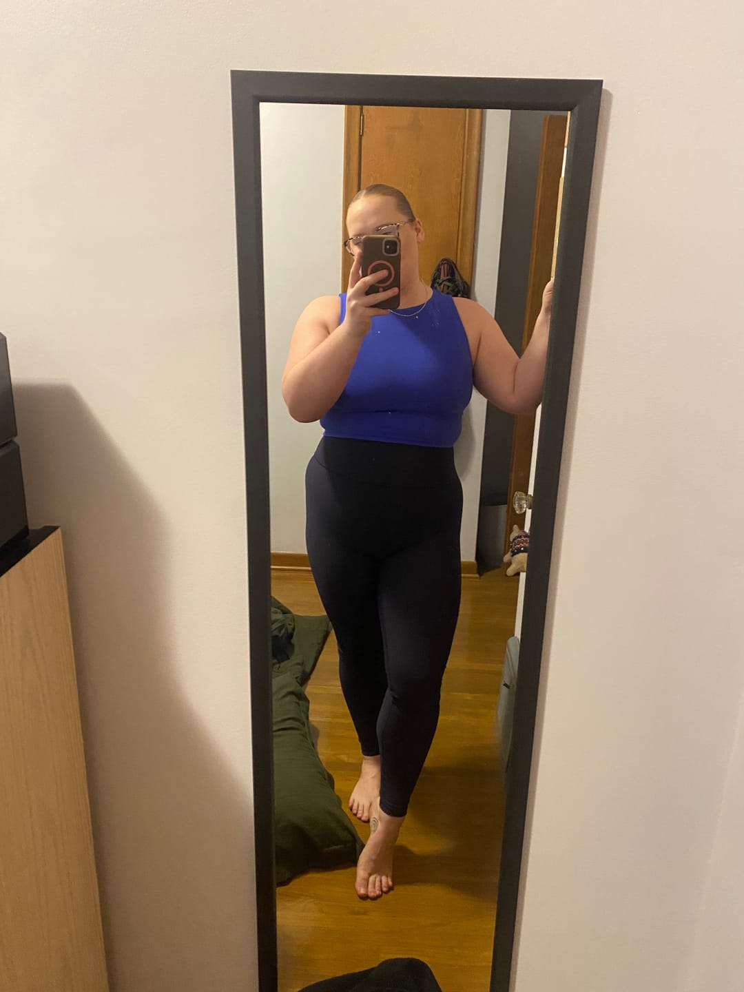 Customer photo review of Ribbed Leggings