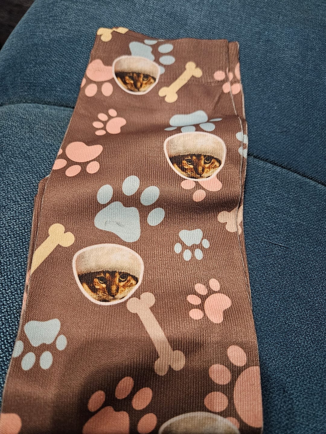 Customer photo review of Персонализирани Котешки Чорапи