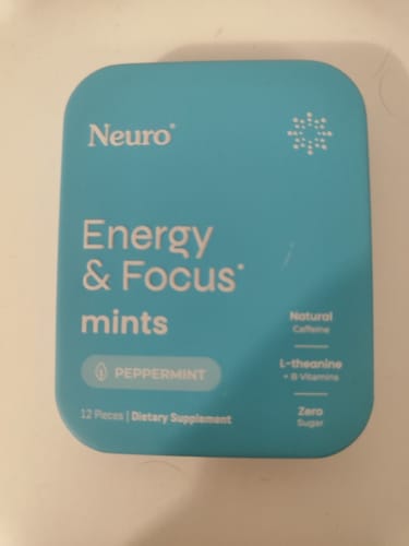 Customer photo review of Energy & Focus Mints