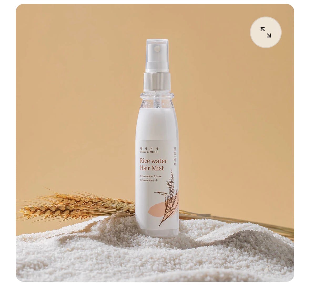 Customer photo review of Ароматен спрей-грижа за хидратация и блясък DOORI Перлен блясък Rice Water Hair Mist