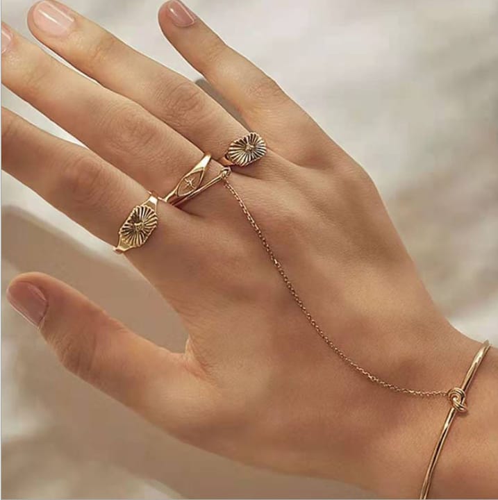 Customer photo review of Selia Gold Ring