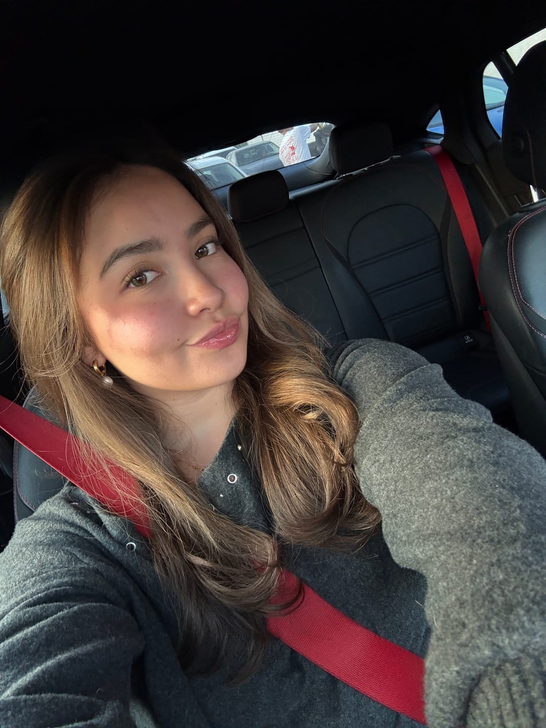 Customer photo review of Par Semi Arracada Doble Linea