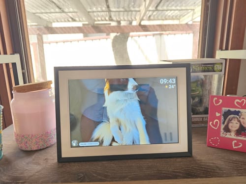 Customer photo review of Digital Photo Frame