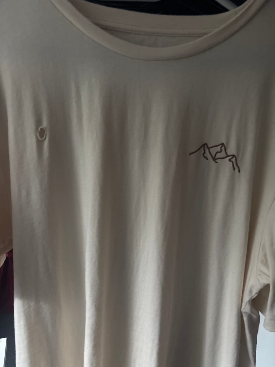 Customer photo review of Bergsilhouette (Stick) - Unisex Premium Organic Shirt