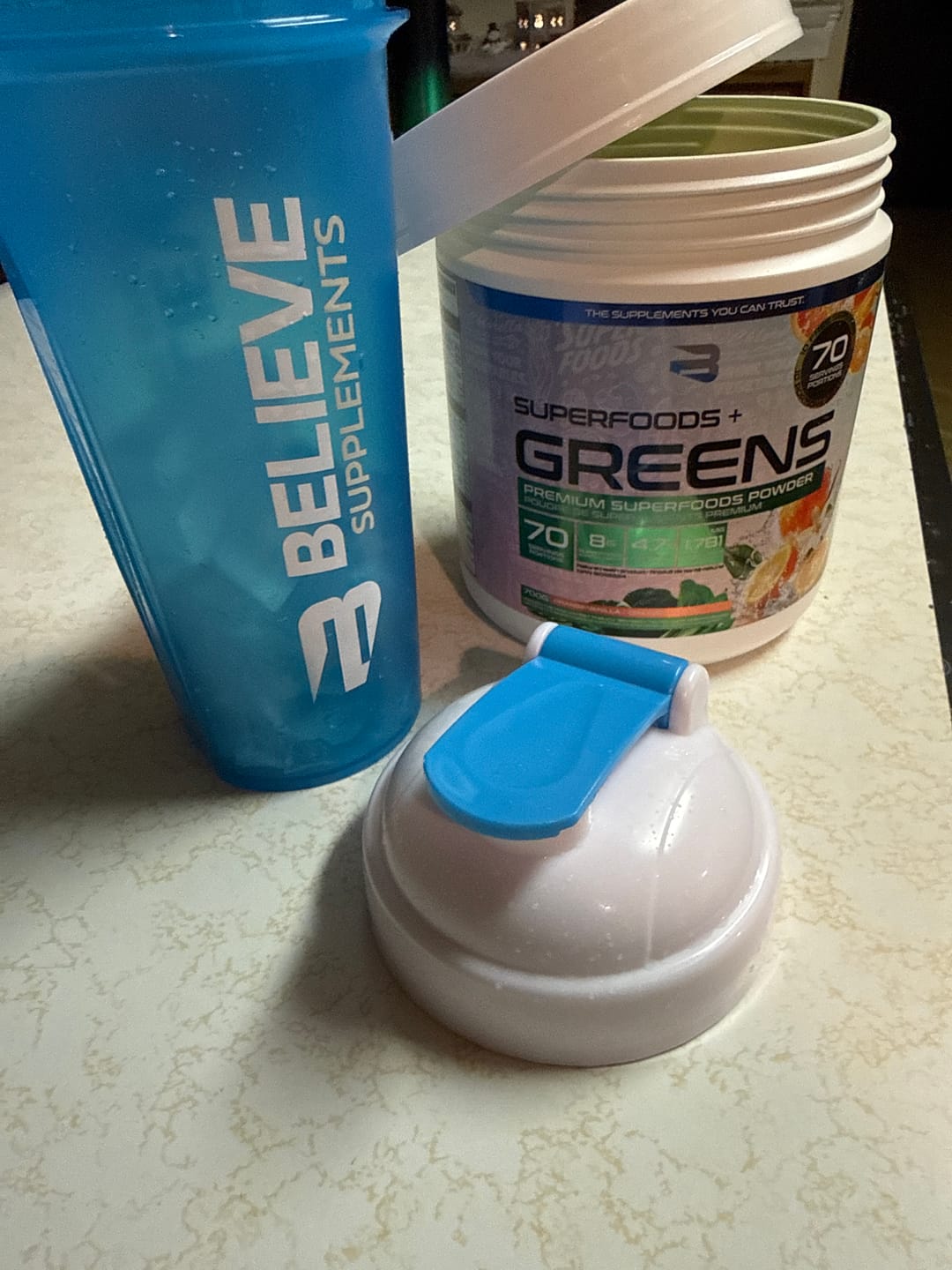 Customer photo review of Superfoods + Greens