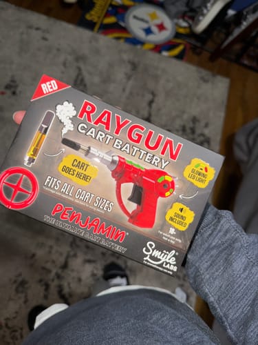 Customer photo review of Raygun Penjamin Battery with Lights and Sound