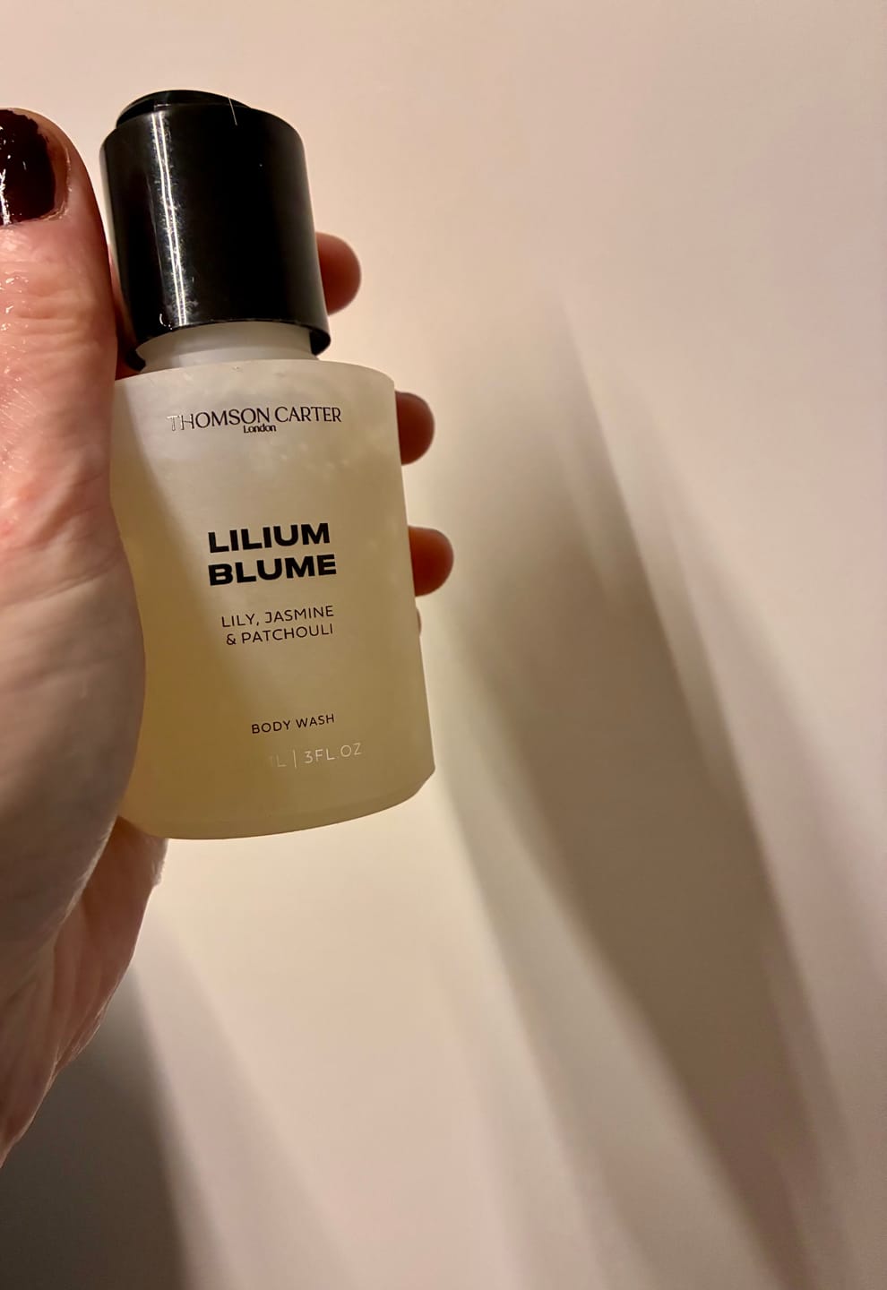 Customer photo review of Miniature Body Wash