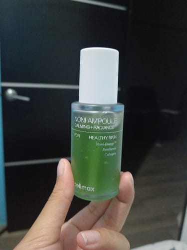 Customer photo review of Noni Ampoule Calming + Radiance