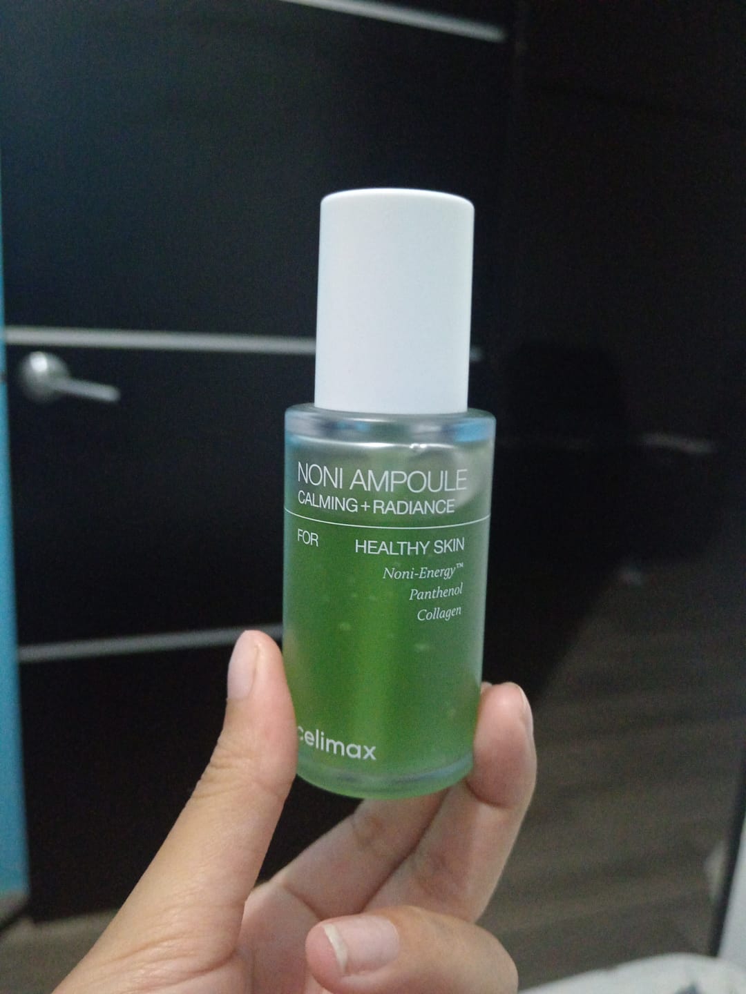 Customer photo review of Noni Ampoule Calming + Radiance