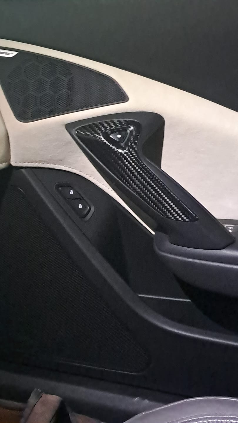Customer photo review of Carbon Fiber Door Handle Cover | C7 Corvette Stingray/Z06/Grand Sport 2014-2019