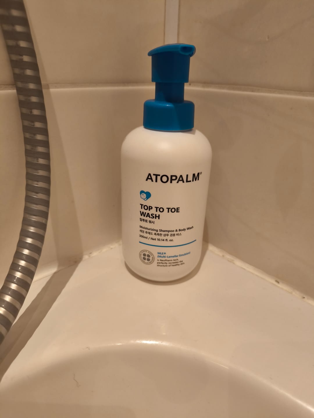 Customer photo review of Maigs šampūns-gels mazuļu ķermenim un matiem Atopalm Top-To-Toe Wash