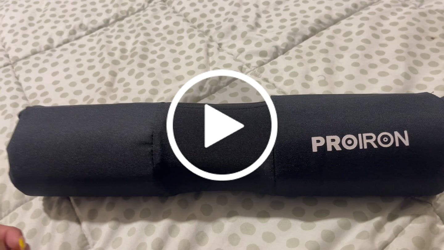 Customer video review of Almohadilla para Barra Barbell Pad