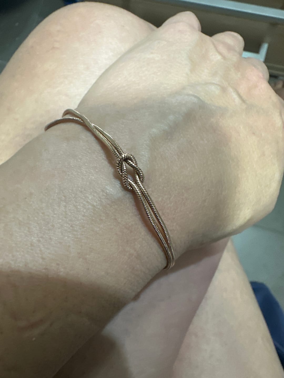 Customer photo review of Verbindungsknoten Armband