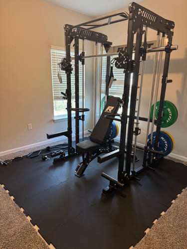 Customer photo review of RitFit M1 PRO Smith Machine Home Gym Package Comprehensive All-In-One Workout System