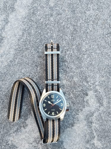 Customer photo review of NTTD Bond Nylon Watch Strap