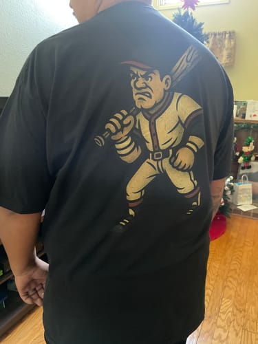 Customer photo review of Atlanta Baseball Team T-Shirt