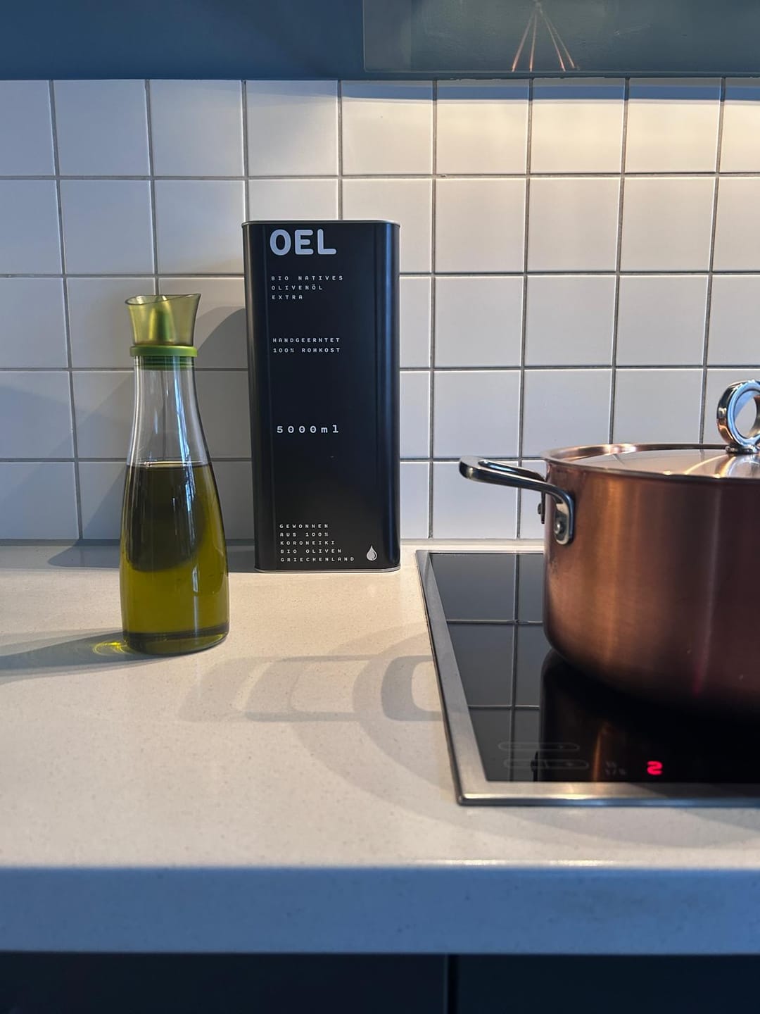 Customer photo review of Bio Natives Olivenöl Extra aus Griechenland 5 l