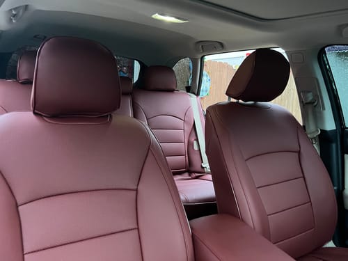 Customer photo review of Premium Custom-Fit Seat Covers
