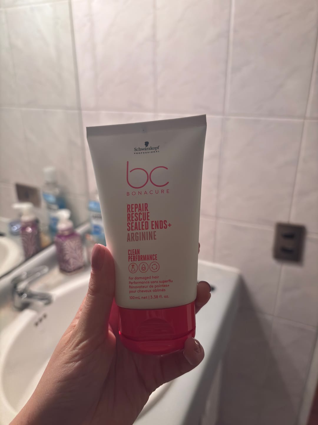 Customer photo review of BC REPAIR RESCUE ARGININA SÉRUM DE PUNTAS - 100ml