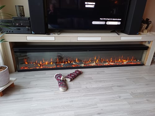 Customer photo review of EVIQ Premium Keramische logset look houtset