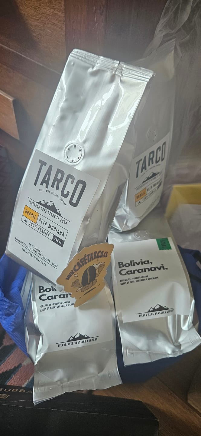 Customer photo review of Pack Degustación Café de Especialidad Los 4 Fantásticos