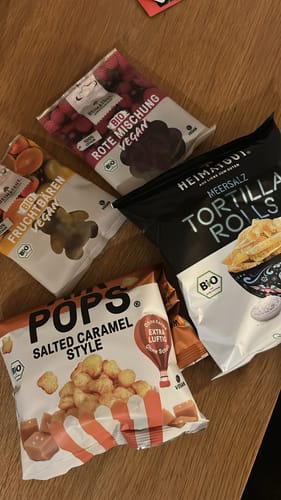 Customer photo review of Heimatgut Bio Snack Adventskalender
