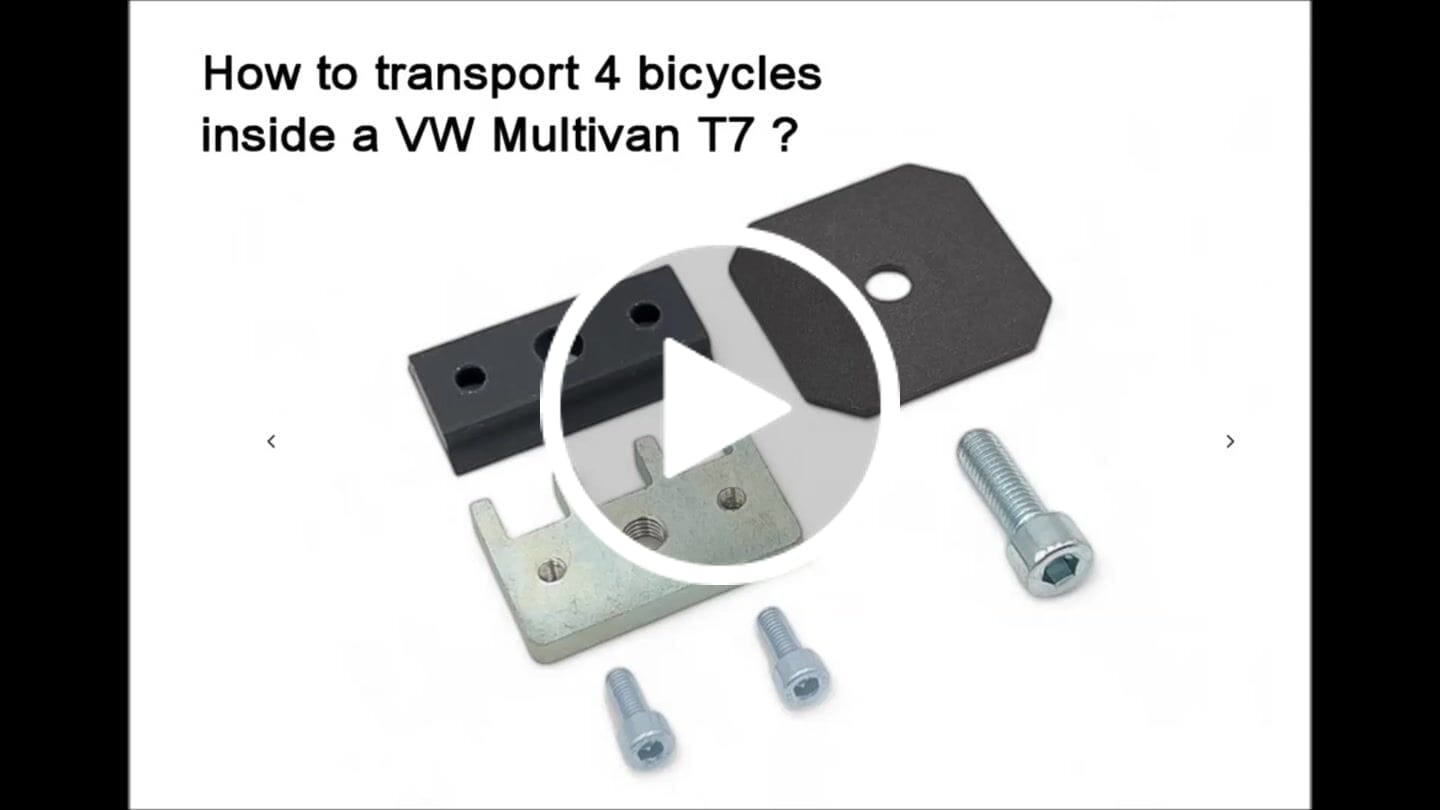 Customer video review of VW T7 Multivan + California Nutenstein Fitting M8 Befestigung Schienensystem