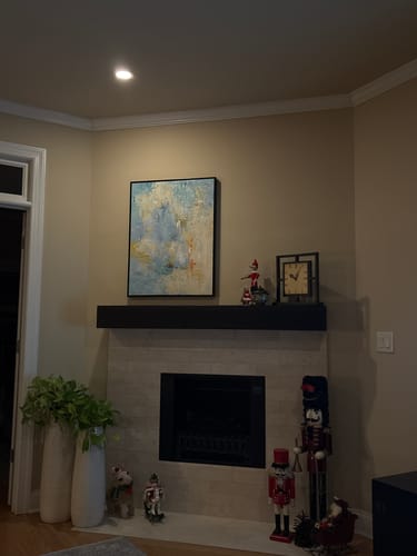 Customer photo review of Bright Abstract Painting #ABAV79