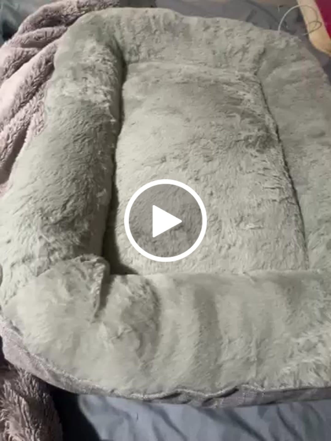 Customer video review of Cama Sofá para Perros