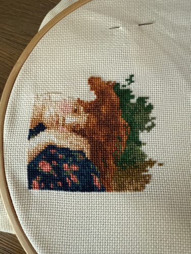 Customer photo review of Kreuzstich - Aljonuschka | 45x35 cm