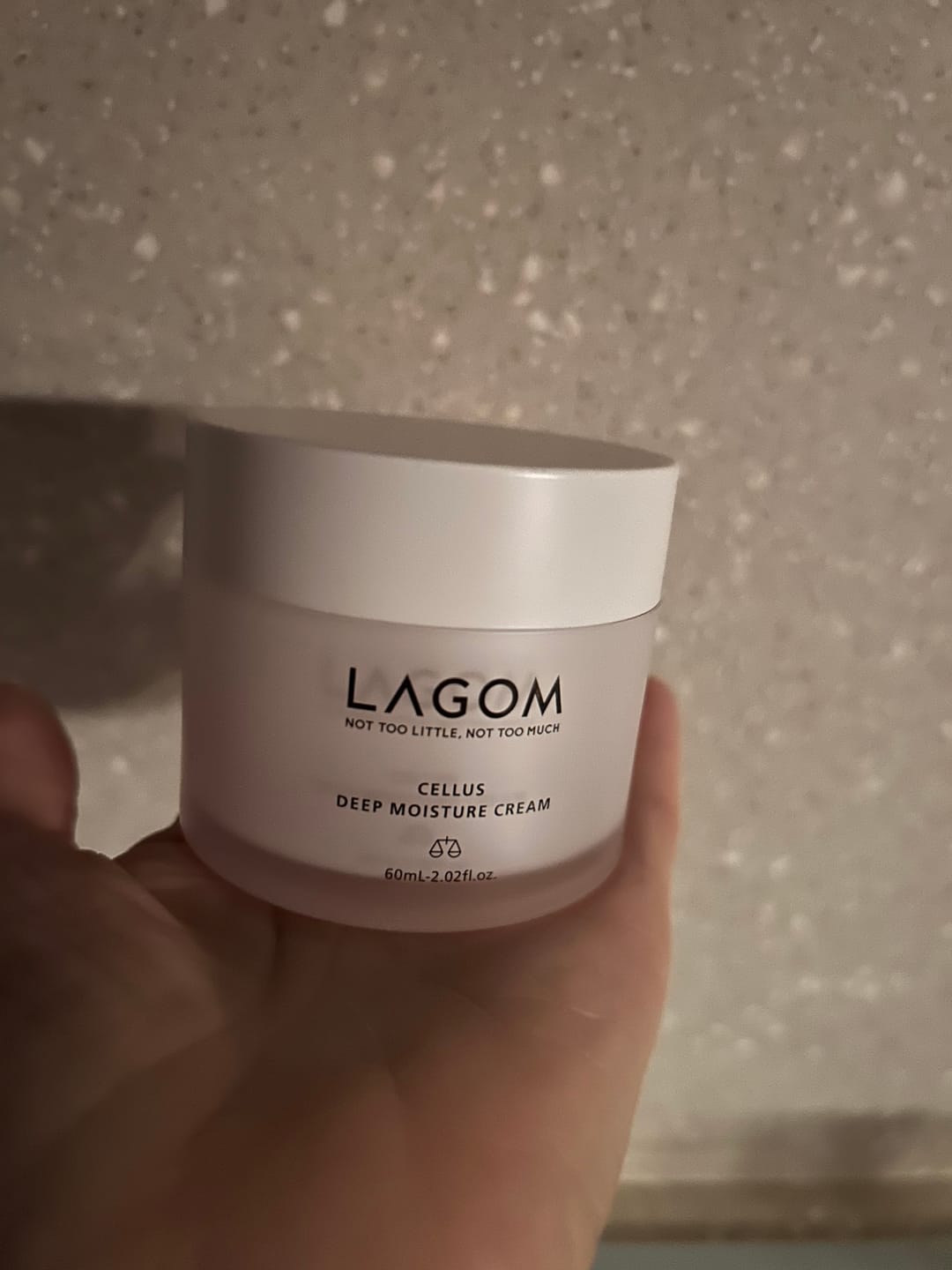 Customer photo review of Dziļi mitrinošs krēms ar cilmes šūnām Lagom Cellus Deep Moisture Cream