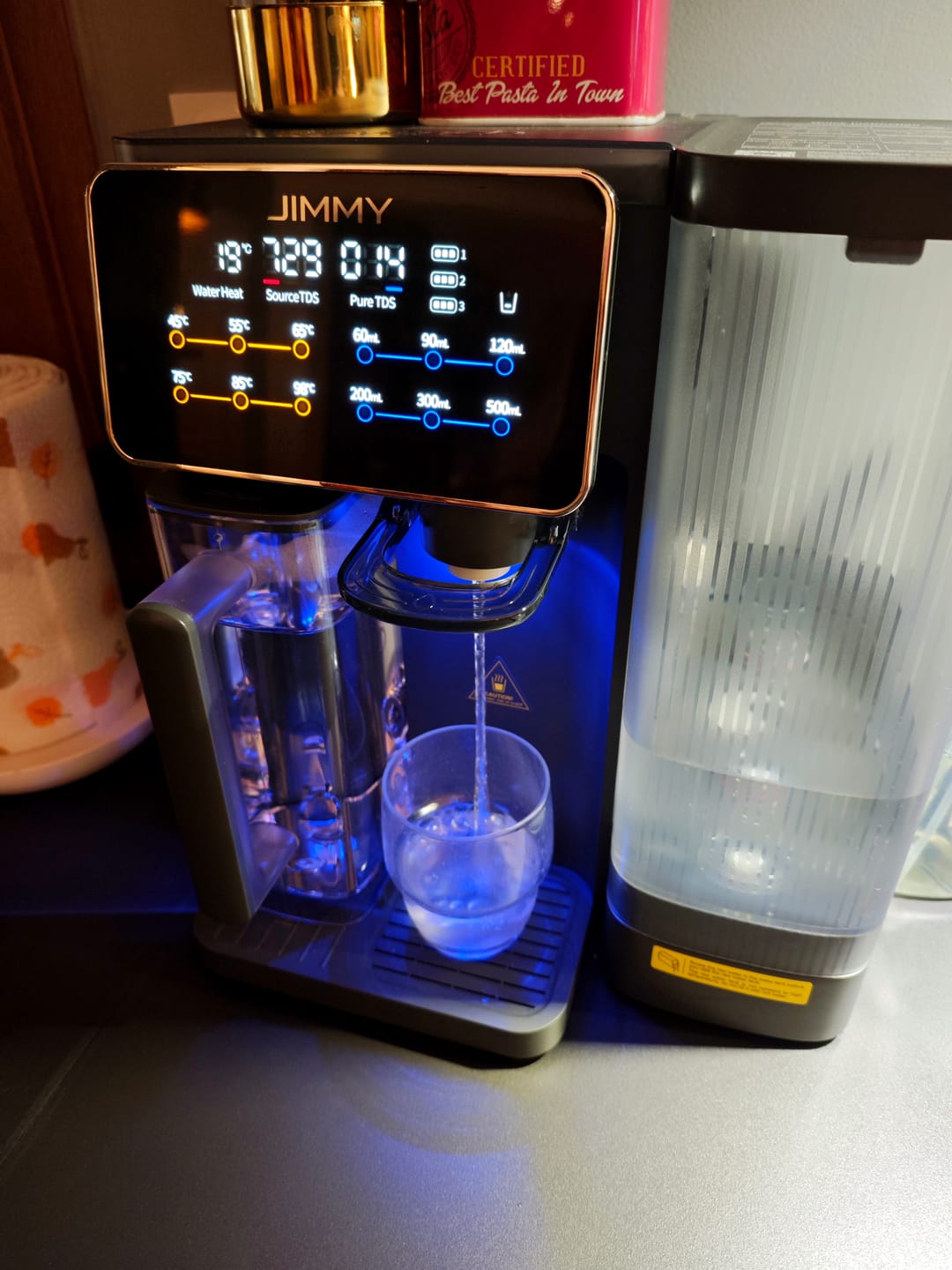 Customer photo review of R9 Countertop Reverse Osmosis Water Purifier
