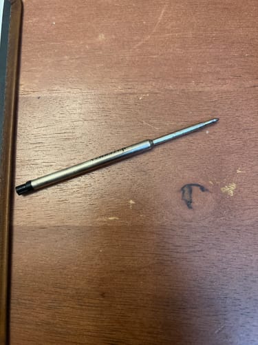 Customer photo review of Waterman Ballpoint Medium Refill