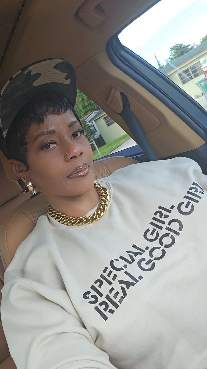 Customer photo review of Special Girl Real Good Girl sweatshirt
