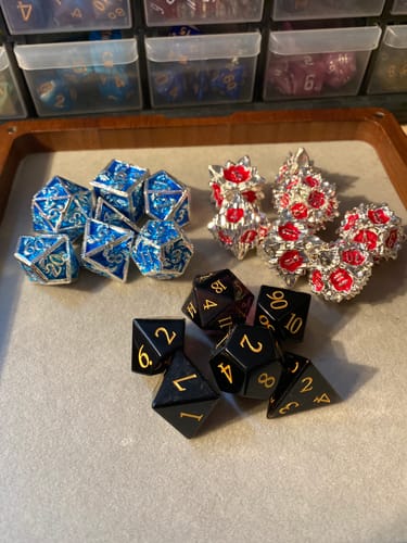 Customer photo review of Mystery Dice