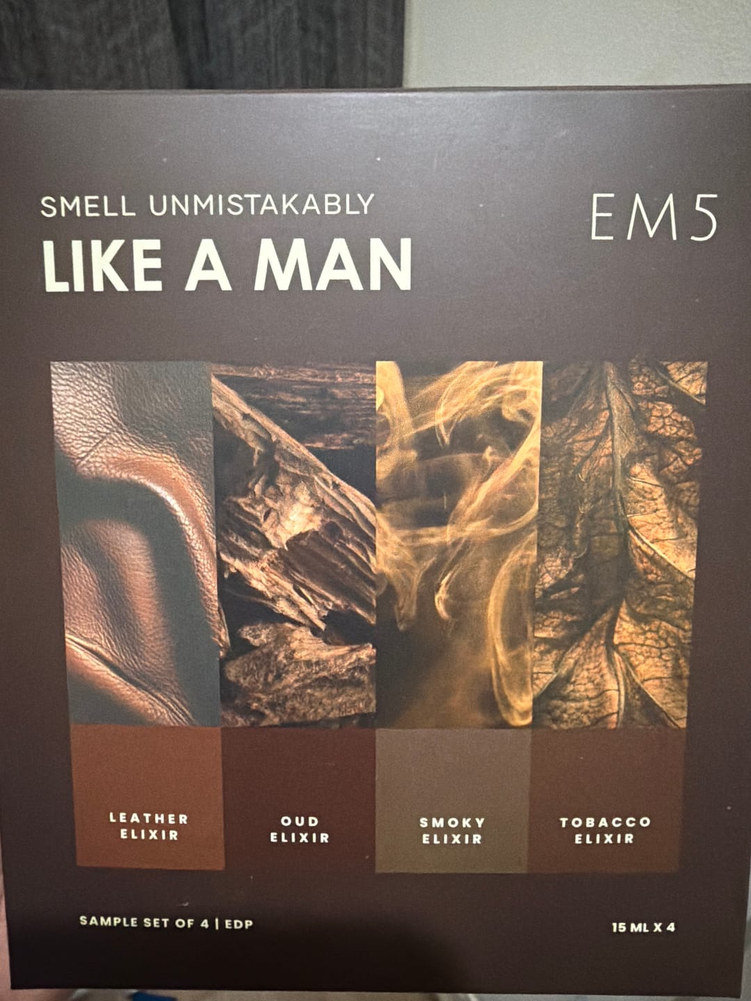 Customer photo review of Men Elixir Collection EDP