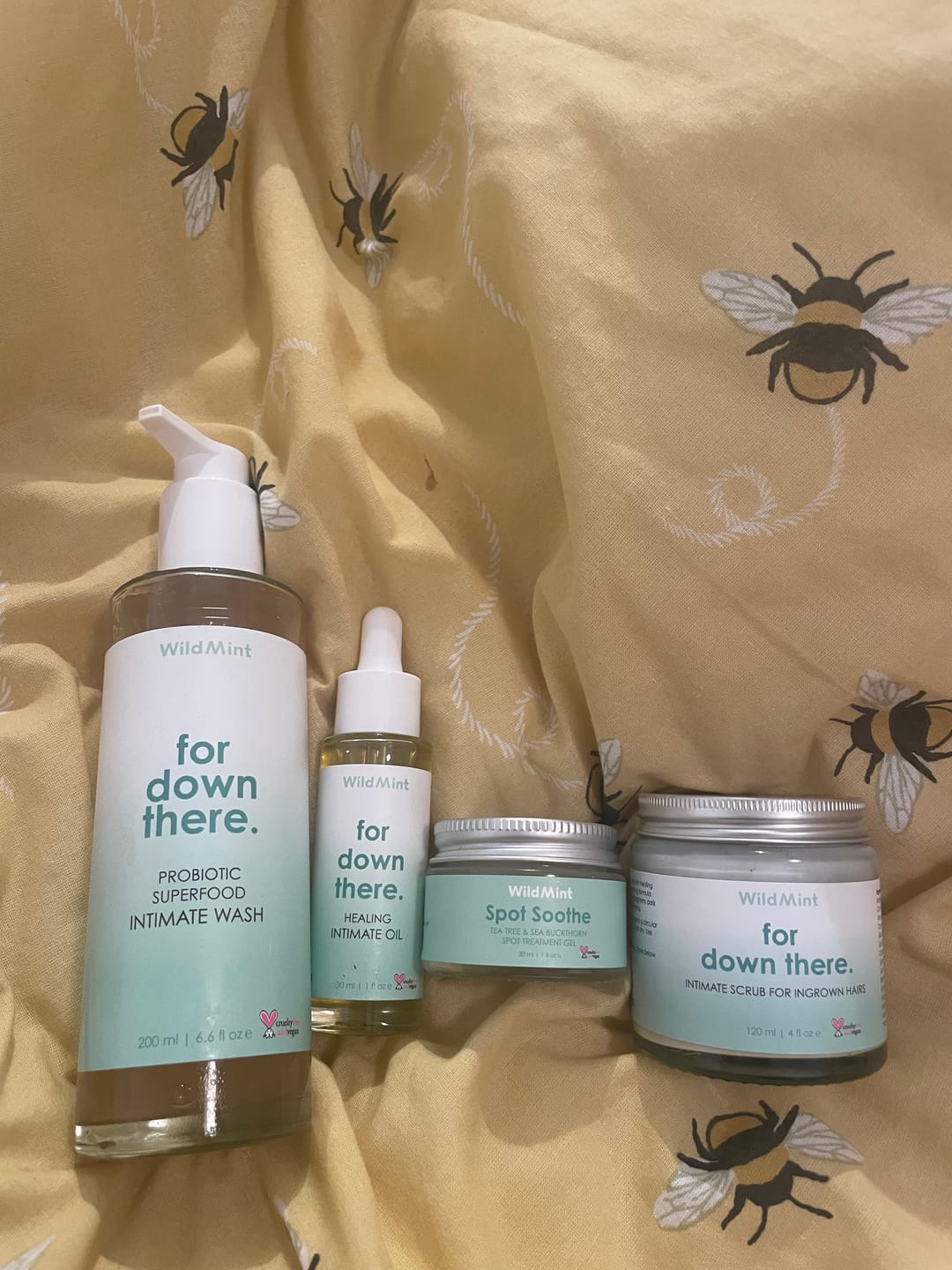 Customer photo review of Superfood Intimate Care Kit