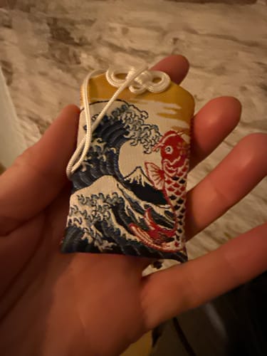 Customer photo review of Omamori Japonais Vague Kanagawa