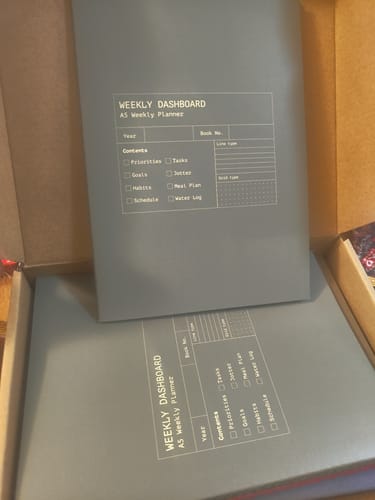Customer photo review of Weekly Dashboard