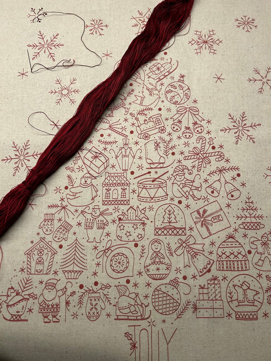 Customer photo review of DMC Perlé no. 12 Verlopend Borduurgaren Kleur 115