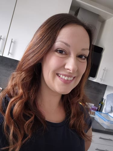 Customer photo review of Virgin Injection Tape in Hair Extensions Brown Balayage #4/27/4