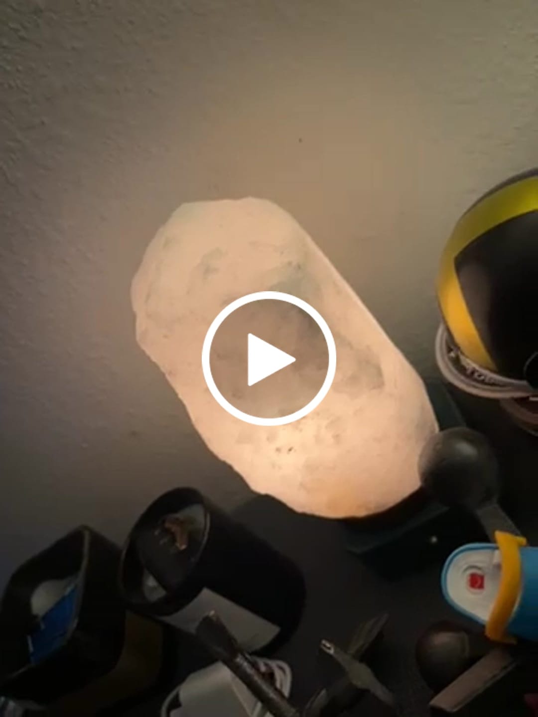 Customer video review of Rare White Himalayan Salt Lamp